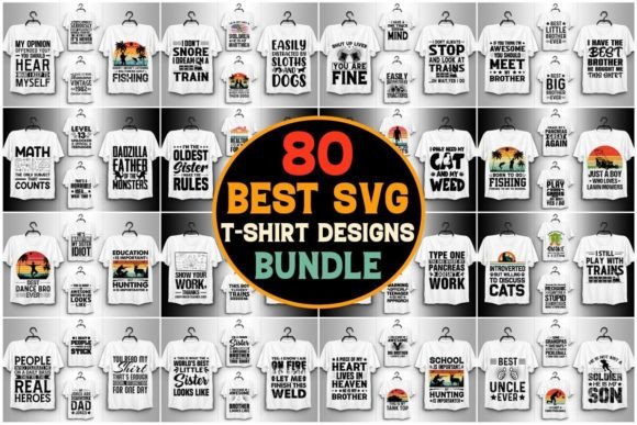 Best Selling SVG T-Shirt Design Bundle