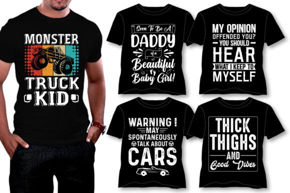 T-Shirt Design-Typography Graphics