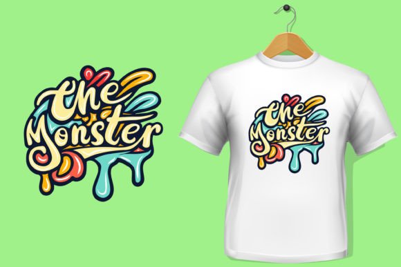 The Monster: Graphics for Bold T-Shirt Designs