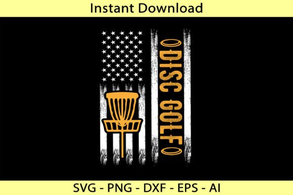 Usa Flag Disc Golf